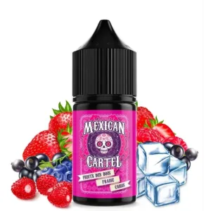 Príchuť Mexican Cartel - Fruits des Bois Fraise Cassis - 10ml