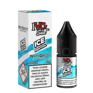 IVG Salt Ľadový mentol (Ice Menthol)