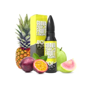 Guava, Passionfruit & Pineapple Longfill 10ml - Riot