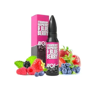 Strawberry, Raspberry & Blueberry Longfill 10ml - Riot