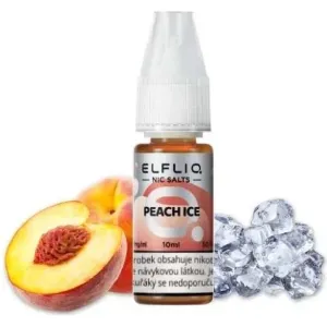 Náplň ElfLiq Peach Ice 10 mg/20 mg