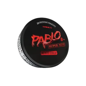 Nikotínové vrecúška PABLO SUPER MINI X-ICE COLD 20vrec. 8mg