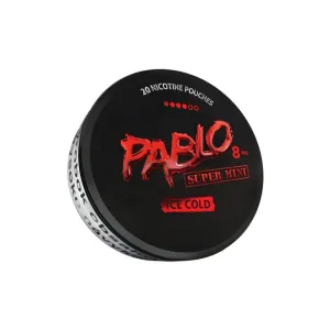 Nikotínové vrecúška PABLO SUPER MINI ICE COLD 20vrec. 8mg