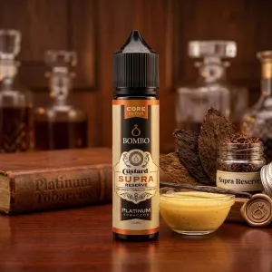 Custard Supra Reserve Platinum Tobaccos Bombo Core Editon 10/60ml