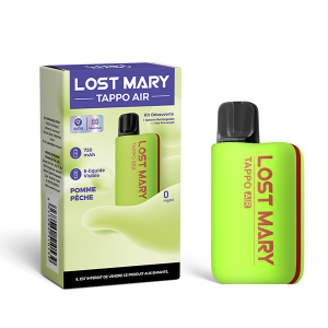 Lost Mary Tappo Air Green/Apple Peach Discovery Kit 20mg