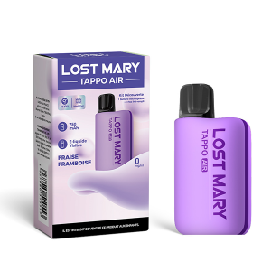 Lost Mary Tappo Air Purple/Strawberry Raspberry Discovery Kit 20mg