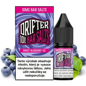 Liquid Drifter Bar Salts Sweet Blueberry Ice 10ml - 10mg-20mg